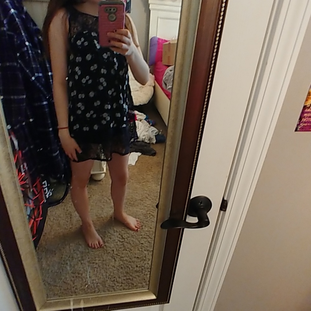 Black Lace Dress